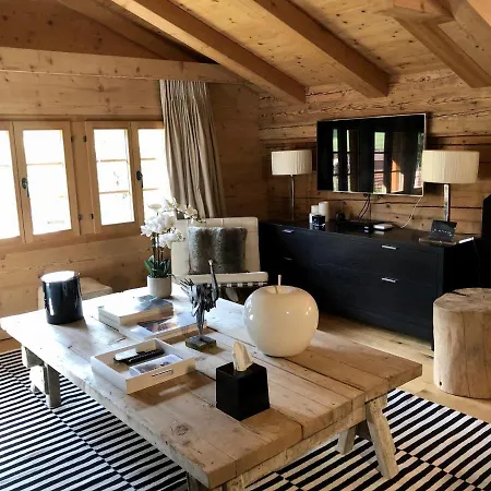 Gstaad - Luxueux Design ***** Apartment Gsteig
